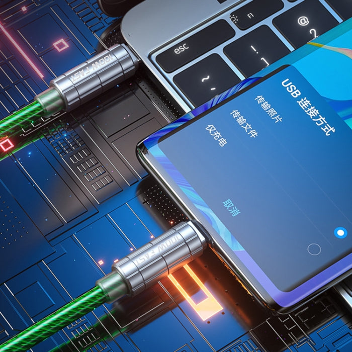 WK WDC-205 PD 20W USB-C/Type-C a cable de datos de carga súper rápida de 8 pines, longitud: 1 m