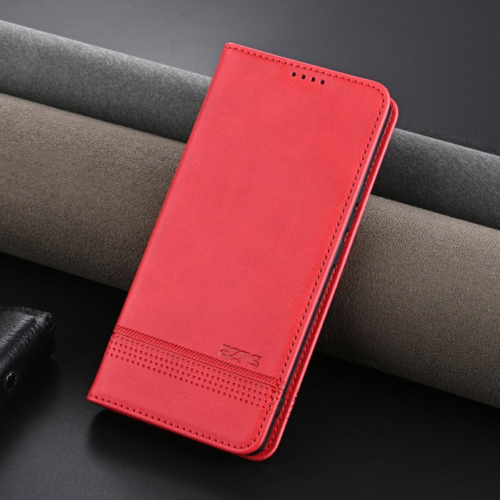 AZNS Funda de cuero con tapa magnética con textura de becerro para teléfono, For Xiaomi Redmi Turbo 3, For Xiaomi Redmi Note 13 Pro 4G, For Xiaomi Redmi Note 13 4G, For Xiaomi Redmi K70E, For Xiaomi 14 Ultra, For Xiaomi Redmi 13C / Poco C65            ...