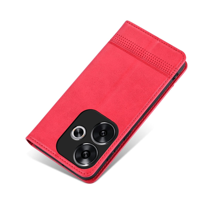AZNS Funda de cuero con tapa magnética con textura de becerro para teléfono, For Xiaomi Redmi Turbo 3, For Xiaomi Redmi Note 13 Pro 4G, For Xiaomi Redmi Note 13 4G, For Xiaomi Redmi K70E, For Xiaomi 14 Ultra, For Xiaomi Redmi 13C / Poco C65            ...