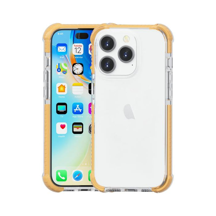 Caja de teléfono de acrílico + TPU a prueba de golpes de cuatro esquinas, For iPhone 15 Pro, For iPhone 15 Plus, For iPhone 15