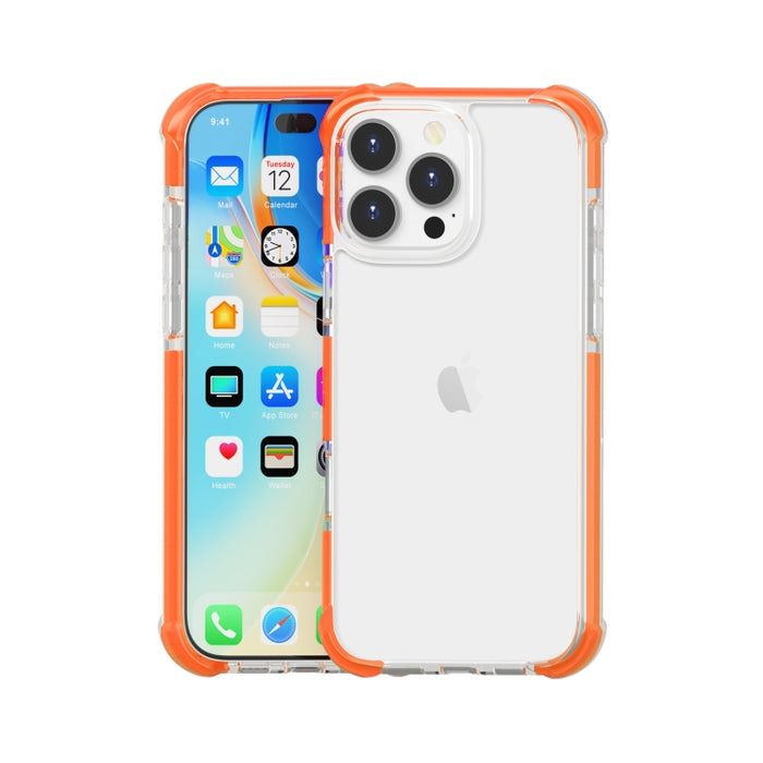 Caja de teléfono de acrílico + TPU a prueba de golpes de cuatro esquinas, For iPhone 18 Pro / 17 Pro, For iPhone 18 Pro Max / 17 Pro Max, For iPhone 17, For iPhone Air, For iPhone 16 Pro Max, For iPhone 16 Pro, For iPhone 16 Plus, For iPhone 16        ...