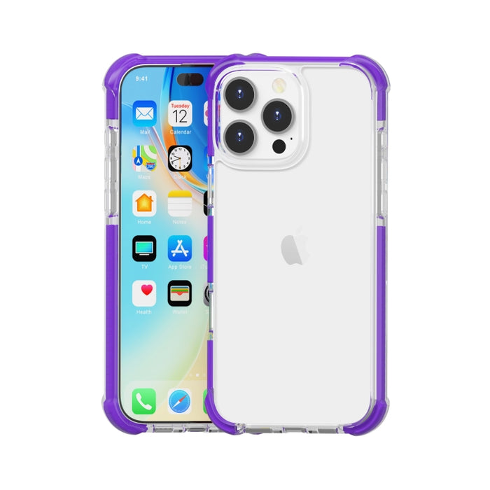 Caja de teléfono de acrílico + TPU a prueba de golpes de cuatro esquinas, For iPhone 18 Pro / 17 Pro, For iPhone 18 Pro Max / 17 Pro Max, For iPhone 17, For iPhone Air, For iPhone 16 Pro Max, For iPhone 16 Pro, For iPhone 16 Plus, For iPhone 16        ...