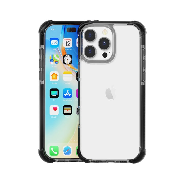 Caja de teléfono de acrílico + TPU a prueba de golpes de cuatro esquinas