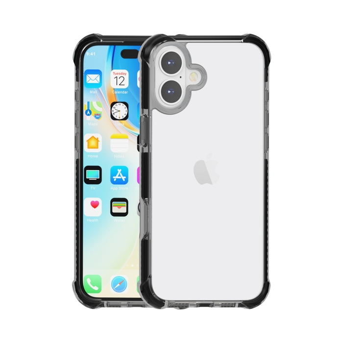Caja de teléfono de acrílico + TPU a prueba de golpes de cuatro esquinas