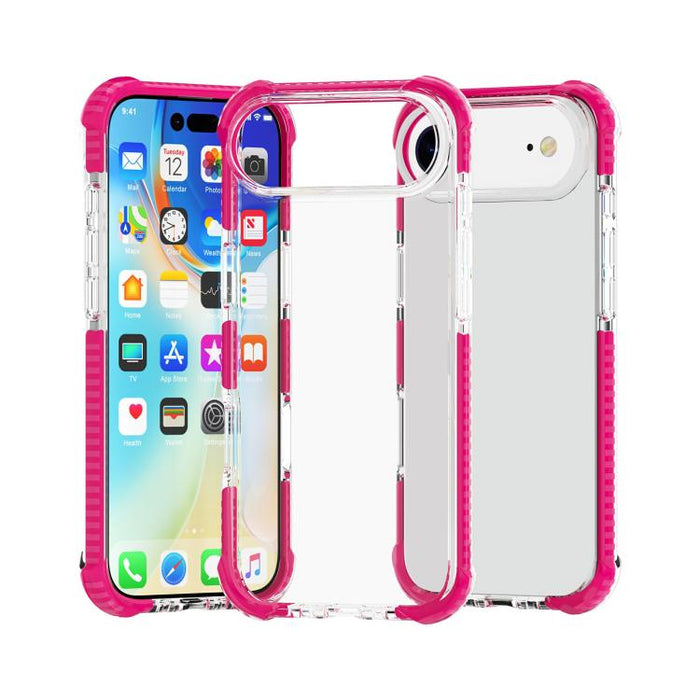 Caja de teléfono de acrílico + TPU a prueba de golpes de cuatro esquinas, For iPhone 18 Pro / 17 Pro, For iPhone 18 Pro Max / 17 Pro Max, For iPhone 17, For iPhone Air, For iPhone 16 Pro Max, For iPhone 16 Pro, For iPhone 16 Plus, For iPhone 16        ...