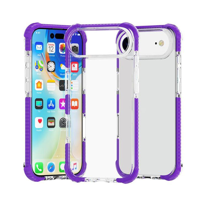 Caja de teléfono de acrílico + TPU a prueba de golpes de cuatro esquinas, For iPhone 18 Pro / 17 Pro, For iPhone 18 Pro Max / 17 Pro Max, For iPhone 17, For iPhone Air, For iPhone 16 Pro Max, For iPhone 16 Pro, For iPhone 16 Plus, For iPhone 16        ...