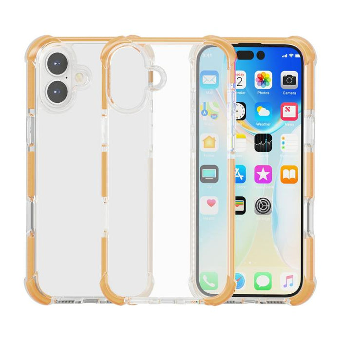 Caja de teléfono de acrílico + TPU a prueba de golpes de cuatro esquinas, For iPhone 18 Pro / 17 Pro, For iPhone 18 Pro Max / 17 Pro Max, For iPhone 17, For iPhone Air, For iPhone 16 Pro Max, For iPhone 16 Pro, For iPhone 16 Plus, For iPhone 16        ...