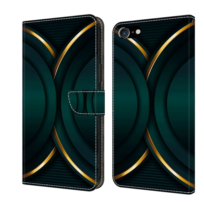 Funda protectora de cuero para teléfono Crystal 3D a prueba de golpes, For iPhone X / XS, For iPhone XR, For iPhone XS Max, For iPhone 6 Plus / 7 Plus / 8 Plus, For iPhone 6 / 7
