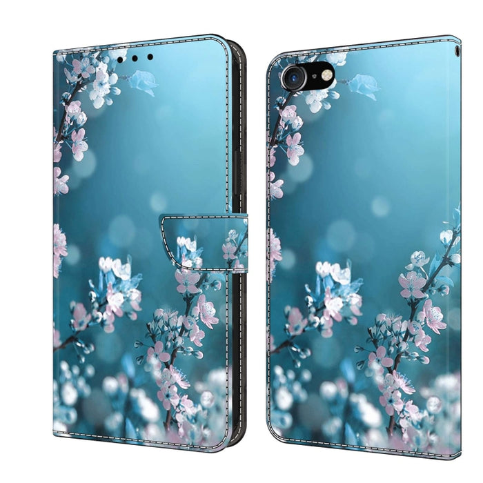 Funda protectora de cuero para teléfono Crystal 3D a prueba de golpes, For iPhone X / XS, For iPhone XR, For iPhone XS Max, For iPhone 6 Plus / 7 Plus / 8 Plus, For iPhone 6 / 7