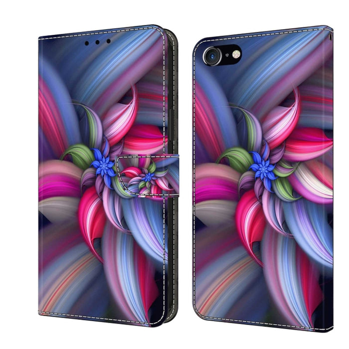 Funda protectora de cuero para teléfono Crystal 3D a prueba de golpes, For iPhone X / XS, For iPhone XR, For iPhone XS Max, For iPhone 6 Plus / 7 Plus / 8 Plus, For iPhone 6 / 7