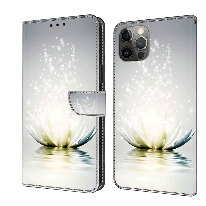 Funda protectora de cuero para teléfono Crystal 3D a prueba de golpes, For iPhone 12 mini / 13 mini, For iPhone 12 / 12 Pro, For iPhone 11 Pro Max, For iPhone 11, For iPhone 11 Pro