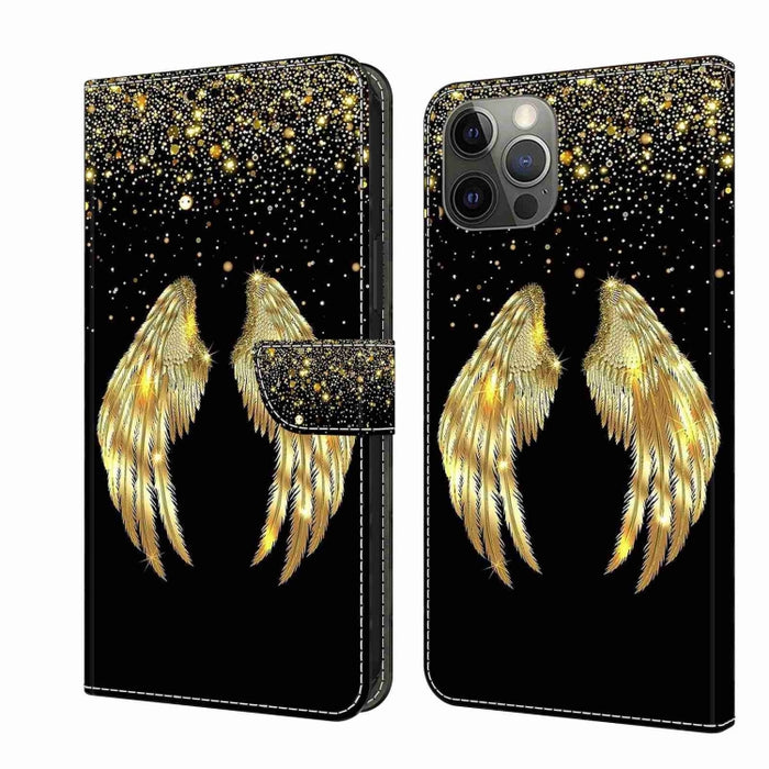 Funda protectora de cuero para teléfono Crystal 3D a prueba de golpes, For iPhone 12 mini / 13 mini, For iPhone 12 / 12 Pro, For iPhone 11 Pro Max, For iPhone 11, For iPhone 11 Pro