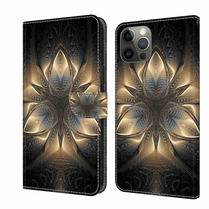 Funda protectora de cuero para teléfono Crystal 3D a prueba de golpes, For iPhone 12 mini / 13 mini, For iPhone 12 / 12 Pro, For iPhone 11 Pro Max, For iPhone 11, For iPhone 11 Pro