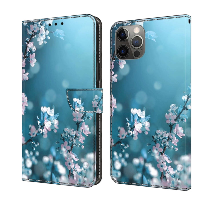 Funda protectora de cuero para teléfono Crystal 3D a prueba de golpes, For iPhone 12 mini / 13 mini, For iPhone 12 / 12 Pro, For iPhone 11 Pro Max, For iPhone 11, For iPhone 11 Pro