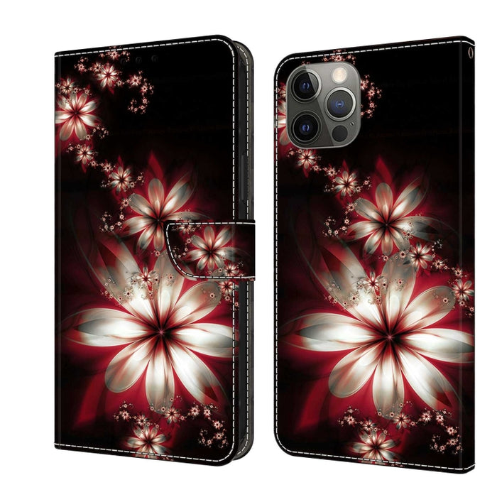 Funda protectora de cuero para teléfono Crystal 3D a prueba de golpes, For iPhone 12 mini / 13 mini, For iPhone 12 / 12 Pro, For iPhone 11 Pro Max, For iPhone 11, For iPhone 11 Pro
