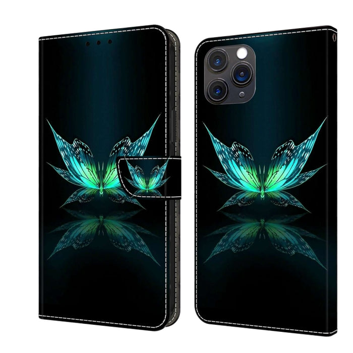 Funda protectora de cuero para teléfono Crystal 3D a prueba de golpes, For iPhone 12 mini / 13 mini, For iPhone 12 / 12 Pro, For iPhone 11 Pro Max, For iPhone 11, For iPhone 11 Pro
