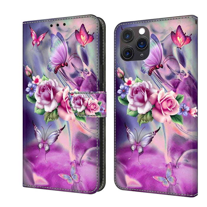 Funda protectora de cuero para teléfono Crystal 3D a prueba de golpes, For iPhone 12 mini / 13 mini, For iPhone 12 / 12 Pro, For iPhone 11 Pro Max, For iPhone 11, For iPhone 11 Pro
