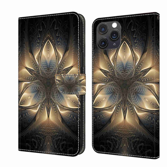 Funda protectora de cuero para teléfono Crystal 3D a prueba de golpes, For iPhone 12 mini / 13 mini, For iPhone 12 / 12 Pro, For iPhone 11 Pro Max, For iPhone 11, For iPhone 11 Pro