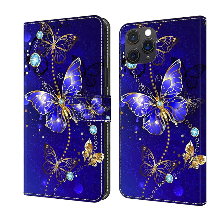 Funda protectora de cuero para teléfono Crystal 3D a prueba de golpes, For iPhone 12 mini / 13 mini, For iPhone 12 / 12 Pro, For iPhone 11 Pro Max, For iPhone 11, For iPhone 11 Pro