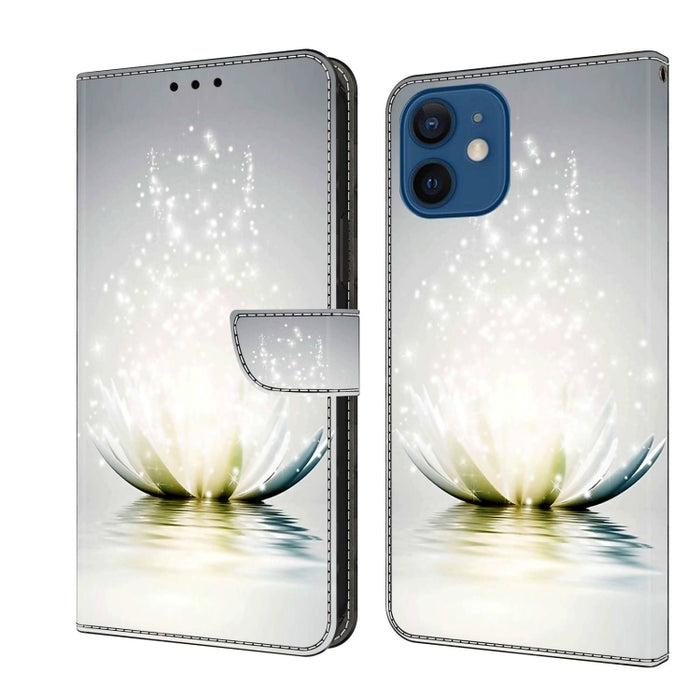 Funda protectora de cuero para teléfono Crystal 3D a prueba de golpes, For iPhone 12 mini / 13 mini, For iPhone 12 / 12 Pro, For iPhone 11 Pro Max, For iPhone 11, For iPhone 11 Pro