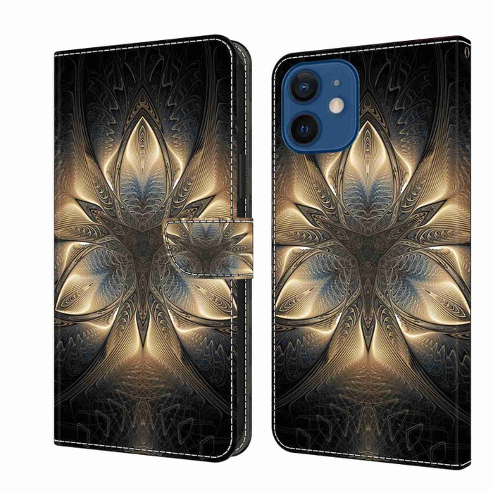 Funda protectora de cuero para teléfono Crystal 3D a prueba de golpes, For iPhone 12 mini / 13 mini, For iPhone 12 / 12 Pro, For iPhone 11 Pro Max, For iPhone 11, For iPhone 11 Pro