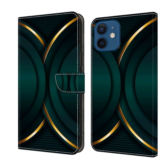 Funda protectora de cuero para teléfono Crystal 3D a prueba de golpes, For iPhone 12 mini / 13 mini, For iPhone 12 / 12 Pro, For iPhone 11 Pro Max, For iPhone 11, For iPhone 11 Pro