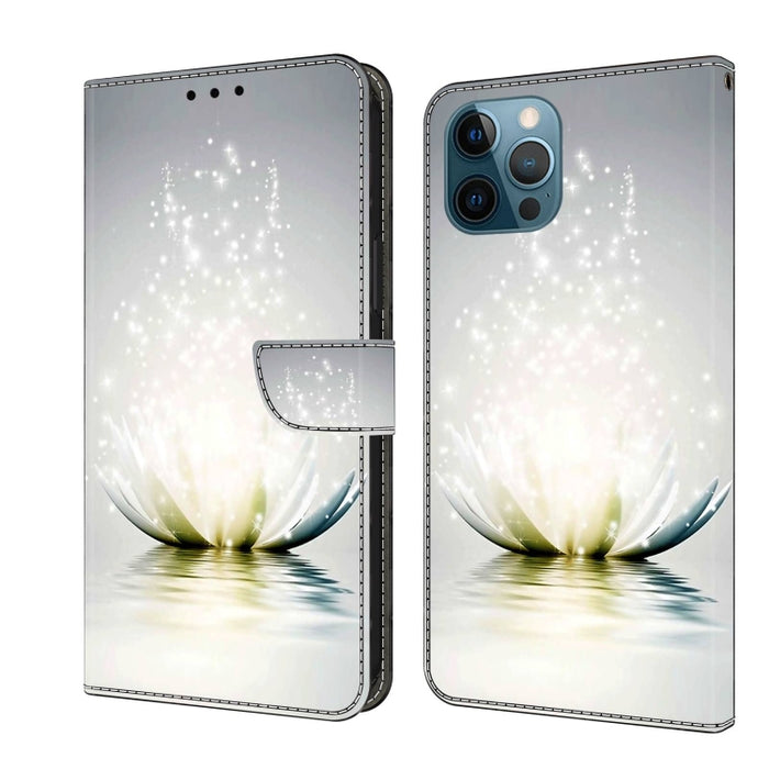 Funda protectora de cuero para teléfono Crystal 3D a prueba de golpes, For iPhone 15 Plus, For iPhone 14 Pro Max, For iPhone 15, For iPhone 12 Pro Max / 13 Pro Max, For iPhone 13 Pro