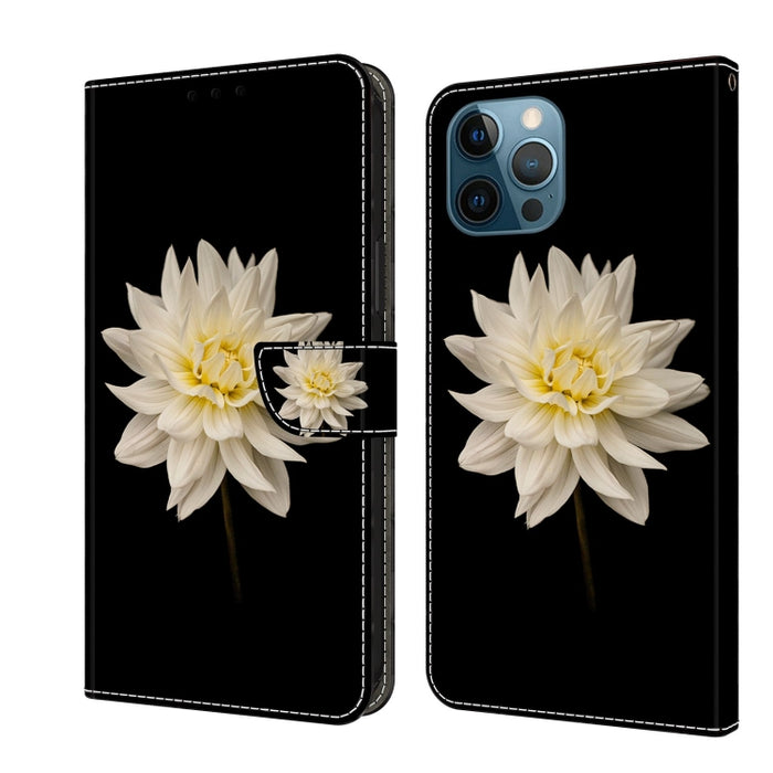 Funda protectora de cuero para teléfono Crystal 3D a prueba de golpes, For iPhone 15 Plus, For iPhone 14 Pro Max, For iPhone 15, For iPhone 12 Pro Max / 13 Pro Max, For iPhone 13 Pro
