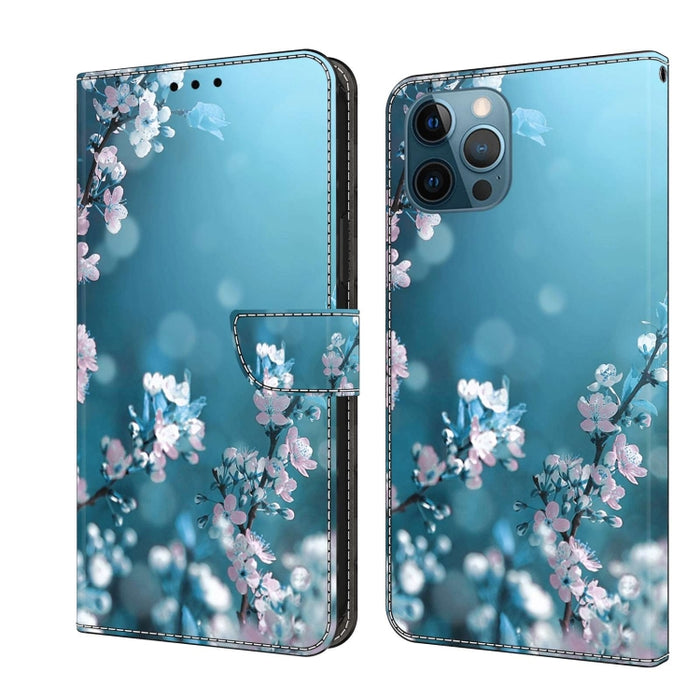 Funda protectora de cuero para teléfono Crystal 3D a prueba de golpes, For iPhone 15 Plus, For iPhone 14 Pro Max, For iPhone 15, For iPhone 12 Pro Max / 13 Pro Max, For iPhone 13 Pro