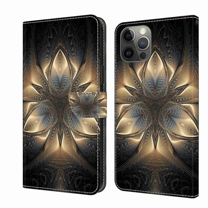 Funda protectora de cuero para teléfono Crystal 3D a prueba de golpes, For iPhone 12 mini / 13 mini, For iPhone 12 / 12 Pro, For iPhone 11 Pro Max, For iPhone 11, For iPhone 11 Pro