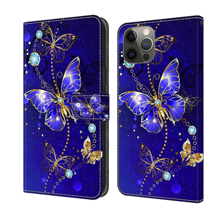 Funda protectora de cuero para teléfono Crystal 3D a prueba de golpes, For iPhone 12 mini / 13 mini, For iPhone 12 / 12 Pro, For iPhone 11 Pro Max, For iPhone 11, For iPhone 11 Pro