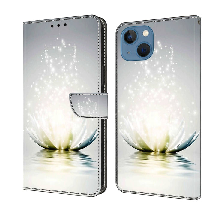 Funda protectora de cuero para teléfono Crystal 3D a prueba de golpes, For iPhone 14 Plus, For iPhone 15 Pro Max, For iPhone 13 / 14, For iPhone 15 Pro, For iPhone 14 Pro