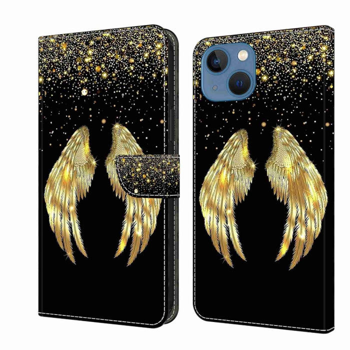 Funda protectora de cuero para teléfono Crystal 3D a prueba de golpes, For iPhone 14 Plus, For iPhone 15 Pro Max, For iPhone 13 / 14, For iPhone 15 Pro, For iPhone 14 Pro