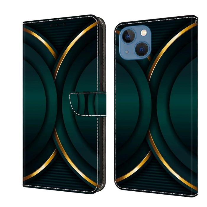 Funda protectora de cuero para teléfono Crystal 3D a prueba de golpes, For iPhone 14 Plus, For iPhone 15 Pro Max, For iPhone 13 / 14, For iPhone 15 Pro, For iPhone 14 Pro