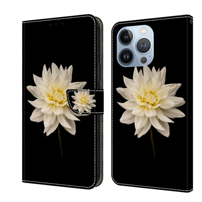 Funda protectora de cuero para teléfono Crystal 3D a prueba de golpes, For iPhone 15 Plus, For iPhone 14 Pro Max, For iPhone 15, For iPhone 12 Pro Max / 13 Pro Max, For iPhone 13 Pro