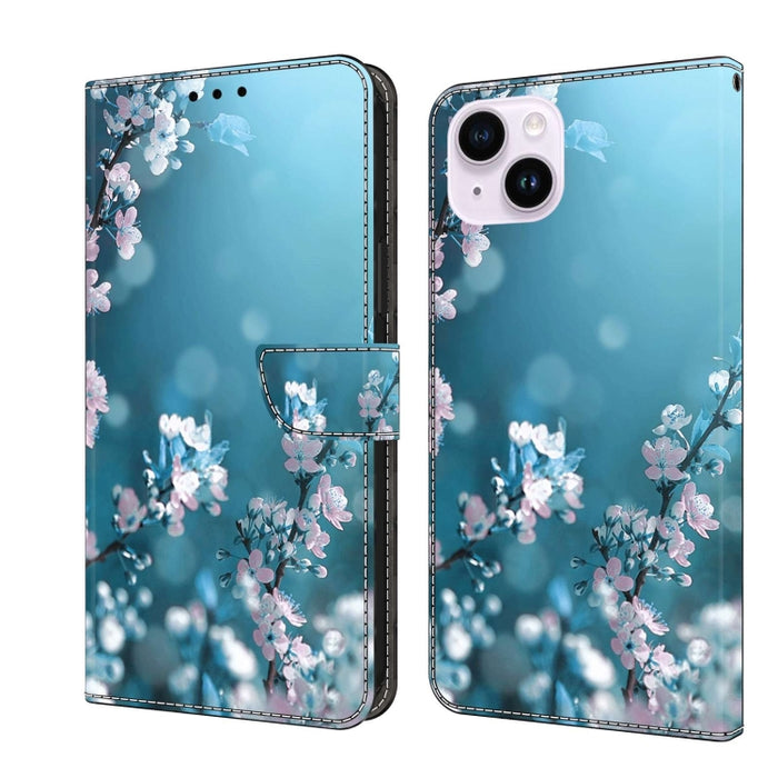 Funda protectora de cuero para teléfono Crystal 3D a prueba de golpes, For iPhone 14 Plus, For iPhone 15 Pro Max, For iPhone 13 / 14, For iPhone 15 Pro, For iPhone 14 Pro