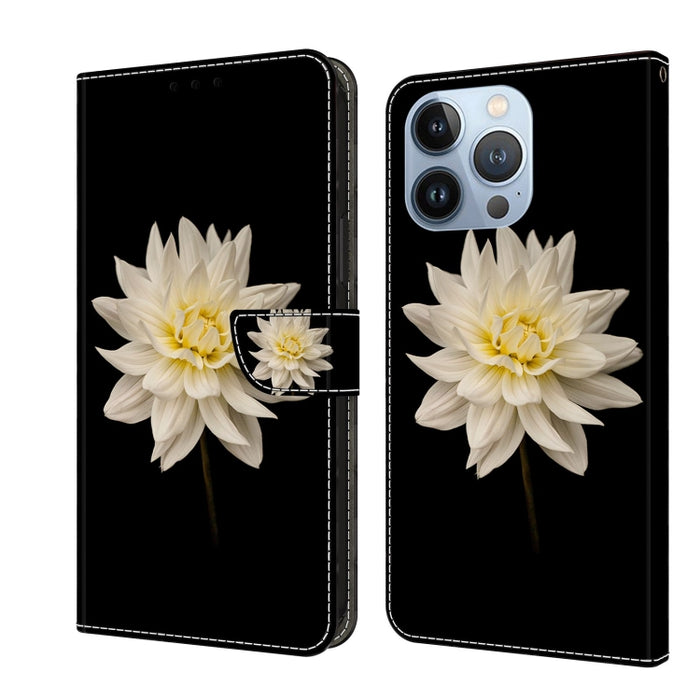 Funda protectora de cuero para teléfono Crystal 3D a prueba de golpes, For iPhone 15 Plus, For iPhone 14 Pro Max, For iPhone 15, For iPhone 12 Pro Max / 13 Pro Max, For iPhone 13 Pro