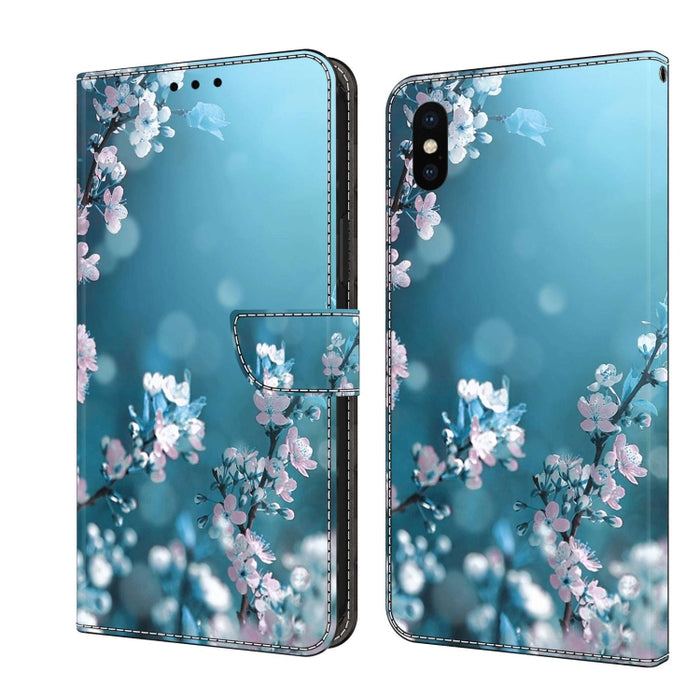 Funda protectora de cuero para teléfono Crystal 3D a prueba de golpes, For iPhone X / XS, For iPhone XR, For iPhone XS Max, For iPhone 6 Plus / 7 Plus / 8 Plus, For iPhone 6 / 7
