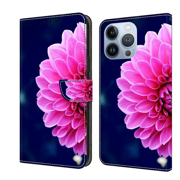 Funda protectora de cuero para teléfono Crystal 3D a prueba de golpes, For iPhone 14 Plus, For iPhone 15 Pro Max, For iPhone 13 / 14, For iPhone 15 Pro, For iPhone 14 Pro