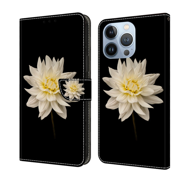 Funda protectora de cuero para teléfono Crystal 3D a prueba de golpes, For iPhone 14 Plus, For iPhone 15 Pro Max, For iPhone 13 / 14, For iPhone 15 Pro, For iPhone 14 Pro