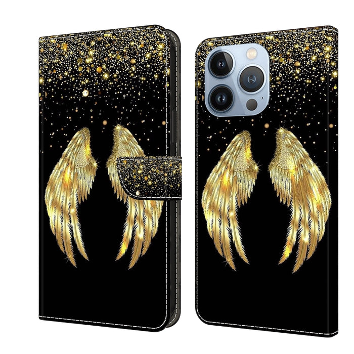 Funda protectora de cuero para teléfono Crystal 3D a prueba de golpes, For iPhone 14 Plus, For iPhone 15 Pro Max, For iPhone 13 / 14, For iPhone 15 Pro, For iPhone 14 Pro