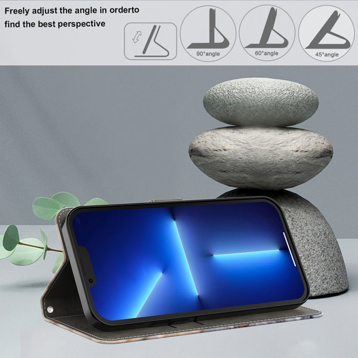 Funda protectora de cuero para teléfono Crystal 3D a prueba de golpes, For iPhone 15 Plus, For iPhone 14 Pro Max, For iPhone 15, For iPhone 12 Pro Max / 13 Pro Max, For iPhone 13 Pro