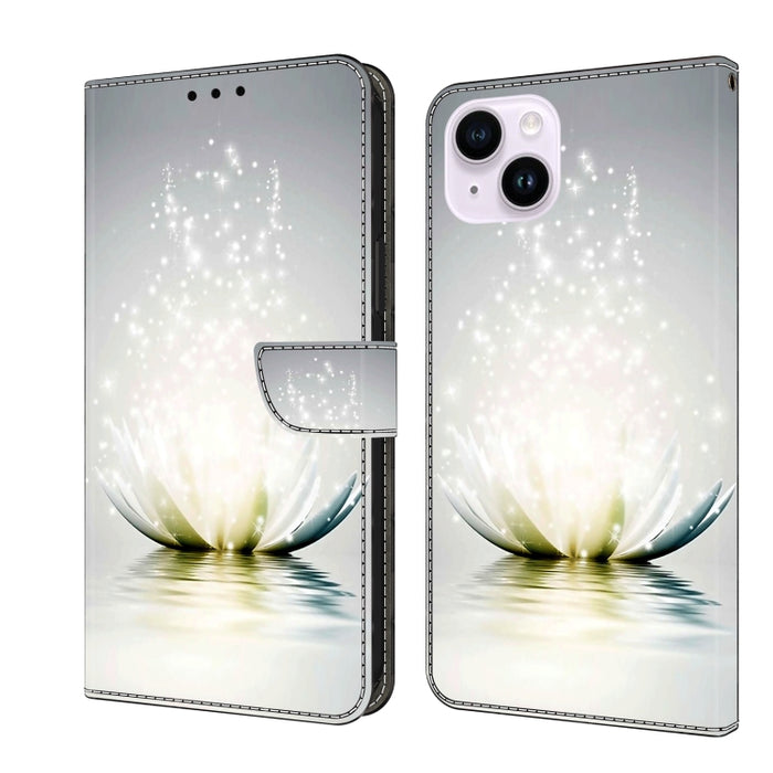 Funda protectora de cuero para teléfono Crystal 3D a prueba de golpes, For iPhone 15 Plus, For iPhone 14 Pro Max, For iPhone 15, For iPhone 12 Pro Max / 13 Pro Max, For iPhone 13 Pro
