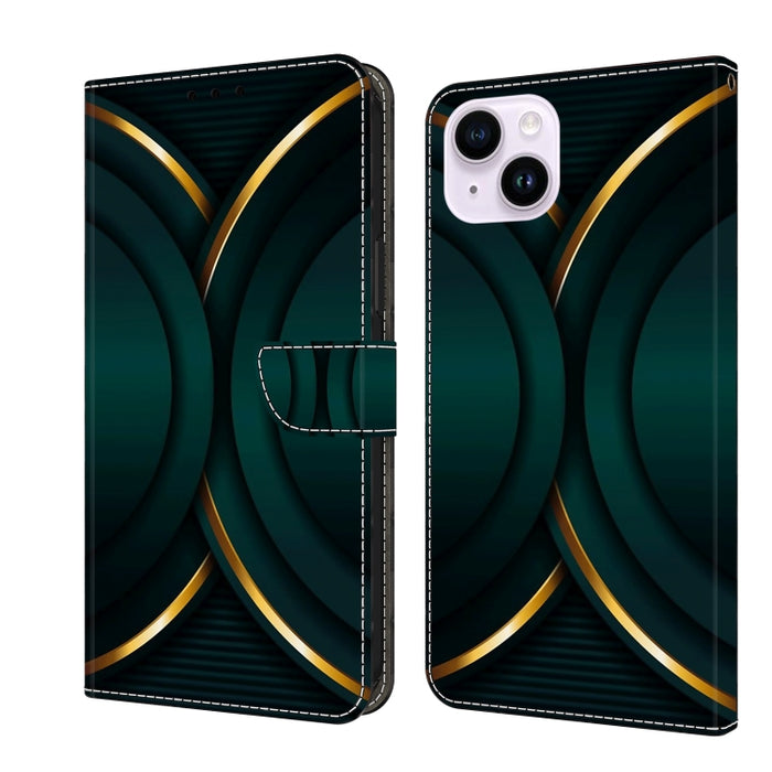 Funda protectora de cuero para teléfono Crystal 3D a prueba de golpes, For iPhone 15 Plus, For iPhone 14 Pro Max, For iPhone 15, For iPhone 12 Pro Max / 13 Pro Max, For iPhone 13 Pro