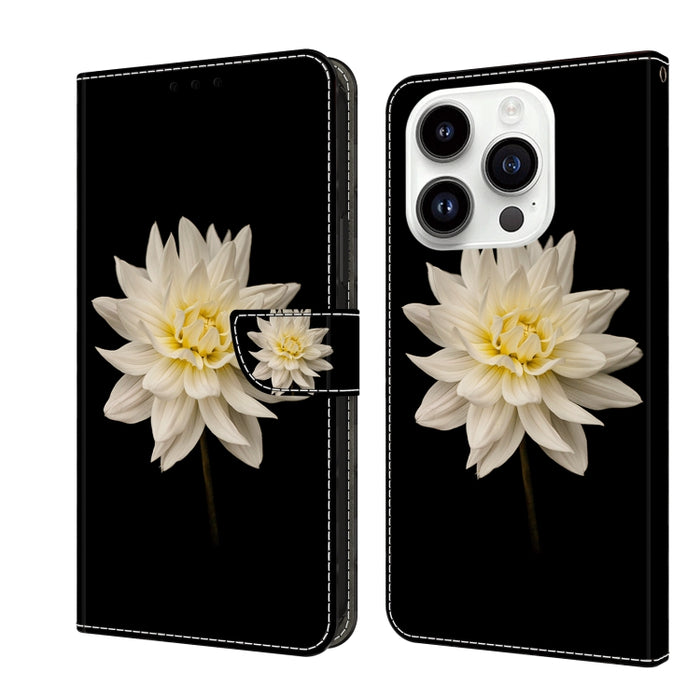 Funda protectora de cuero para teléfono Crystal 3D a prueba de golpes, For iPhone 14 Plus, For iPhone 15 Pro Max, For iPhone 13 / 14, For iPhone 15 Pro, For iPhone 14 Pro