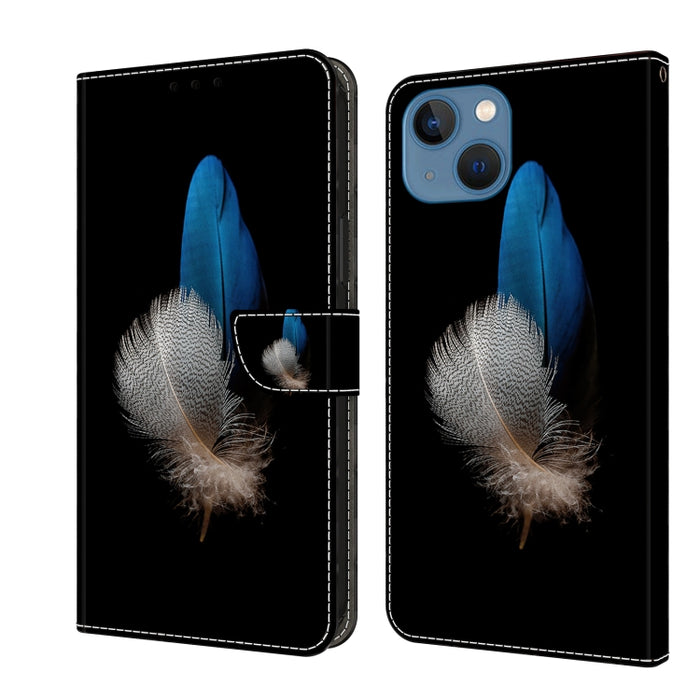 Funda protectora de cuero para teléfono Crystal 3D a prueba de golpes, For iPhone 15 Plus, For iPhone 14 Pro Max, For iPhone 15, For iPhone 12 Pro Max / 13 Pro Max, For iPhone 13 Pro