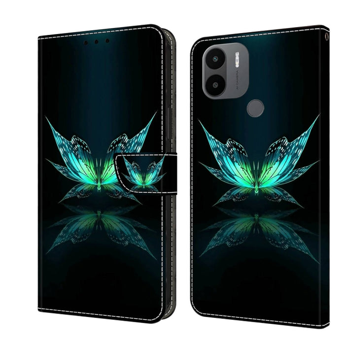 Funda protectora de cuero para teléfono Crystal 3D a prueba de golpes, For Xiaomi Redmi A1+ / A2 / A2+, For Xiaomi 13T Pro, For Xiaomi Redmi Note 12 4G, For Xiaomi Redmi Note 12 Pro+, For Xiaomi Redmi Note 12 5G Global / Poco X5