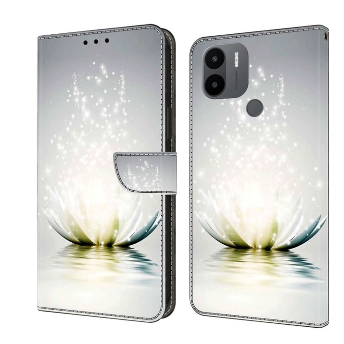 Funda protectora de cuero para teléfono Crystal 3D a prueba de golpes, For Xiaomi Redmi A1+ / A2 / A2+, For Xiaomi 13T Pro, For Xiaomi Redmi Note 12 4G, For Xiaomi Redmi Note 12 Pro+, For Xiaomi Redmi Note 12 5G Global / Poco X5