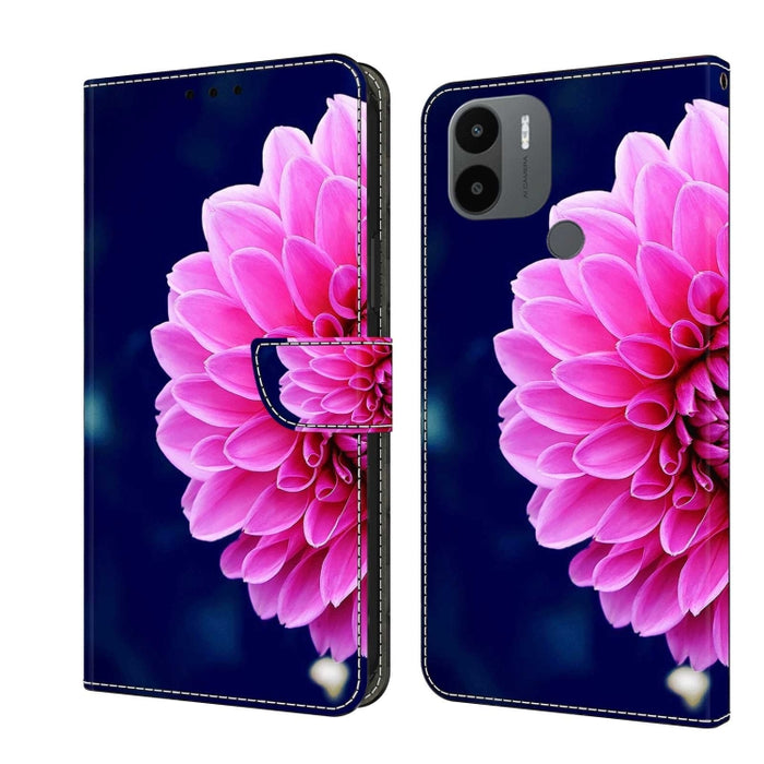 Funda protectora de cuero para teléfono Crystal 3D a prueba de golpes, For Xiaomi Redmi A1+ / A2 / A2+, For Xiaomi 13T Pro, For Xiaomi Redmi Note 12 4G, For Xiaomi Redmi Note 12 Pro+, For Xiaomi Redmi Note 12 5G Global / Poco X5
