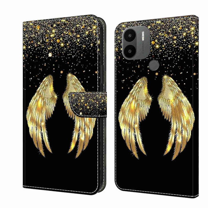Funda protectora de cuero para teléfono Crystal 3D a prueba de golpes, For Xiaomi Redmi A1+ / A2 / A2+, For Xiaomi 13T Pro, For Xiaomi Redmi Note 12 4G, For Xiaomi Redmi Note 12 Pro+, For Xiaomi Redmi Note 12 5G Global / Poco X5